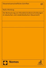 Die Besteuerung von Wandelschuldverschreibungen im deutschen und niederländischen Steuerrecht