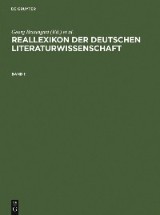Reallexikon der deutschen Literaturwissenschaft
