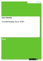 Grundlehrgang Excel 2000