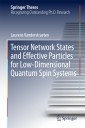 Tensor Network States and Effective Particles for Low-Dimensional Quantum Spin Systems