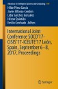 International Joint Conference SOCO'17-CISIS'17-ICEUTE'17 León, Spain, September 6-8, 2017, Proceeding