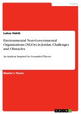Environmental Non-Governmental Organizations (NGOs) in Jordan. Challenges and Obstacles