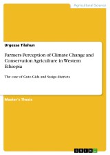 Farmers Perception of Climate Change and Conservation Agriculture in Western  Ethiopia