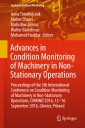 Advances in Condition Monitoring of Machinery in Non-Stationary Operations