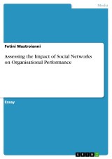 Assessing the Impact of Social Networks on Organisational Performance