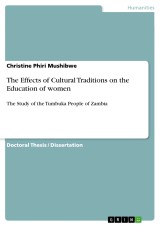 The Effects of Cultural Traditions on the Education of women