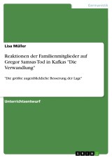 Reaktionen der Familienmitglieder auf Gregor Samsas Tod in Kafkas 