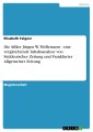 Die Affäre Jürgen W. Möllemann - eine vergleichende Inhaltsanalyse von Süddeutscher Zeitung und Frankfurter Allgemeiner Zeitung