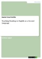 Teaching Reading in English as a Second Language