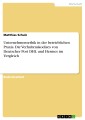 Unternehmensethik in der betrieblichen Praxis. Die Verhaltenskodizes von Deutscher Post DHL und Hermes im Vergleich