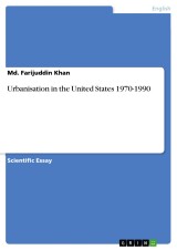 Urbanisation in the United States 1970-1990