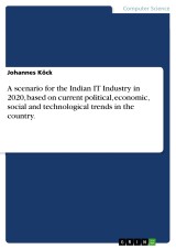 A scenario for the Indian IT Industry in 2020, based on current political, economic, social and technological trends in the country.