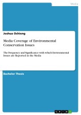 Media Coverage of Environmental Conservation Issues