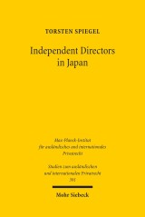 Independent Directors in Japan