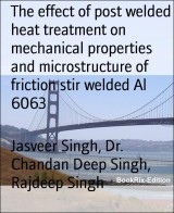 The effect of post welded heat treatment on mechanical properties and microstructure of friction stir welded Al 6063
