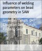 Influence of welding parameters on bead geometry in SAW