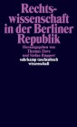 Rechtswissenschaft in der Berliner Republik