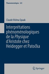 Interprétations phénoménologiques de la 'Physique' d'Aristote chez Heidegger et Patočka
