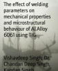 The effect of welding parameters on mechanical properties and microstructural behaviour of Al Alloy 6061 using TIG