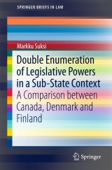 Double Enumeration of Legislative Powers in a Sub-State Context