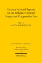 German National Reports on the 20th International Congress of Comparative Law