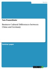 Business Cultural Differences between China and Germany