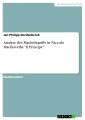 Analyse des Machtbegriffs in Niccolò Machiavellis "Il Principe"