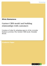 Gartner CRM model and building relationships with customers