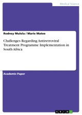 Challenges Regarding Antiretroviral Treatment Programme Implementation in South Africa