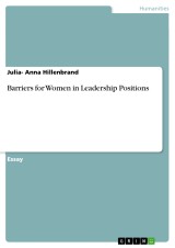 Barriers for Women in Leadership Positions