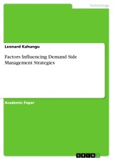 Factors Influencing Demand Side Management Strategies
