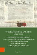 Universität und Landtag (1500-1700)