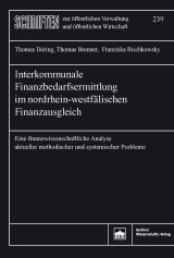 Interkommunale Finanzbedarfsermittlung im nordrhein-westfälischen Finanzausgleich