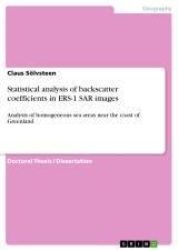 Statistical analysis of backscatter coefficients in ERS-1 SAR images