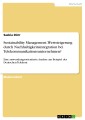 Sustainability Management. Wertsteigerung durch Nachhaltigkeitsintegration bei Telekommunikationsunternehmen?