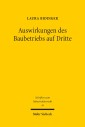 Auswirkungen des Baubetriebs auf Dritte