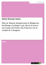 Plan de Manejo Integral para la Mitigación del Riesgo Geológico que afecta al sector Las Lomas del barrio San Francisco de la ciudad de Cartagena