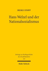 Hans Welzel und der Nationalsozialismus