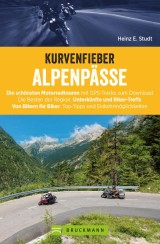 Kurvenfieber Alpenpässe: Motorradreiseführer für die Alpen