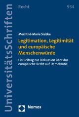 Legitimation, Legitimität und europäische Menschenwürde