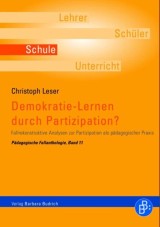 Demokratie-Lernen durch Partizipation?