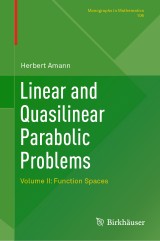 Linear and Quasilinear Parabolic Problems