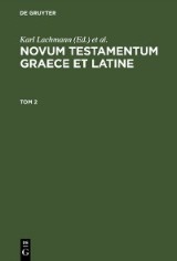 Novum Testamentum Graece et Latine. Tom 2