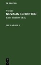 Novalis: Novalis Schriften. Teil 2, Hälfte 2