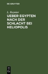 Ueber Egypten nach der Schlacht bei Heliopolis