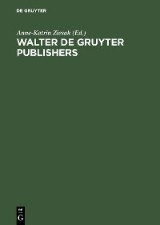 Walter de Gruyter Publishers