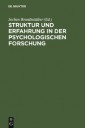 Struktur und Erfahrung in der psychologischen Forschung
