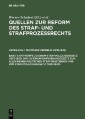 Entwürfe zu einem Strafvollzugsgesetz (1927-1932) und zu einem Einführungsgesetz zum Allgemeinen Deutschen Strafgesetzbuch und zum Strafvollzugsgesetz (1929-1930)