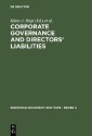 Corporate Governance and Directors' Liabilities