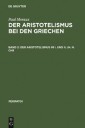 Der Aristotelismus im I. und II. Jh. n.Chr